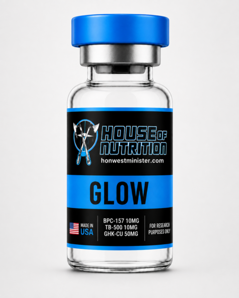 Glow (Bpc157 10mg, tb500 10mg, ghkcu 50mg)